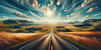 Amerika Roadtrip offene Straße und Landschaft 2025