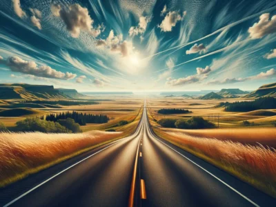 Amerika Roadtrip offene Straße und Landschaft 2025