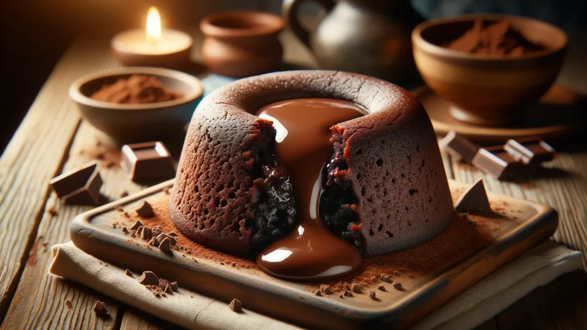 Perfekter Lava Cake Rezept mit flüssigem Schokoladenkern und zartem Kuchenmantel
