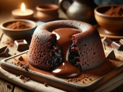 Perfekter Lava Cake Rezept mit flüssigem Schokoladenkern und zartem Kuchenmantel