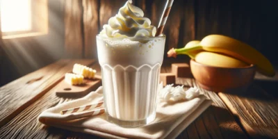 Leckerer Milchshake Rezept 2025 im Glas mit Sahne und Strohhalm