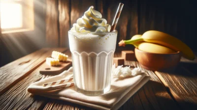 Leckerer Milchshake Rezept 2025 im Glas mit Sahne und Strohhalm