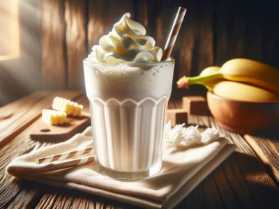 Leckerer Milchshake Rezept 2025 im Glas mit Sahne und Strohhalm