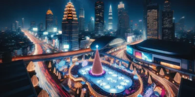 Schlittschuhlaufen Rockefeller Center winterliche Szenerie New York