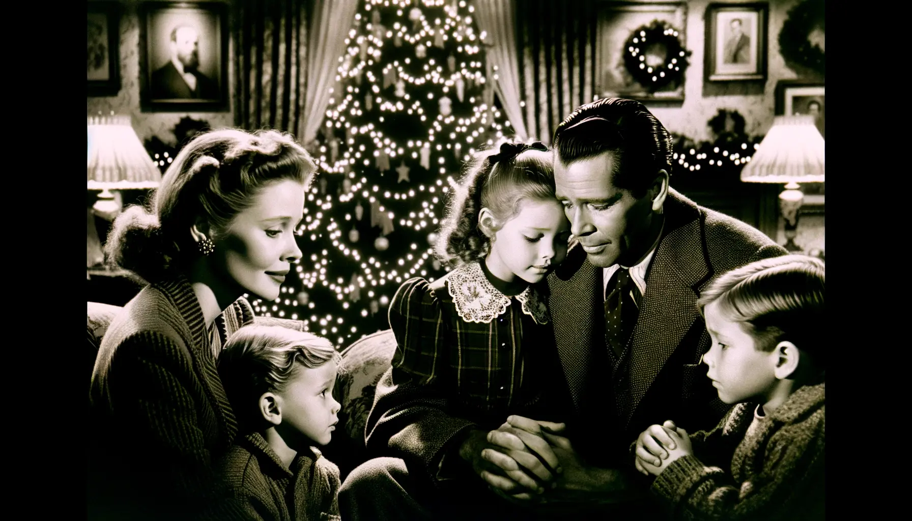 Szenenbild aus Ist das Leben nicht schön? amerikanischer Weihnachtsfilm Klassiker